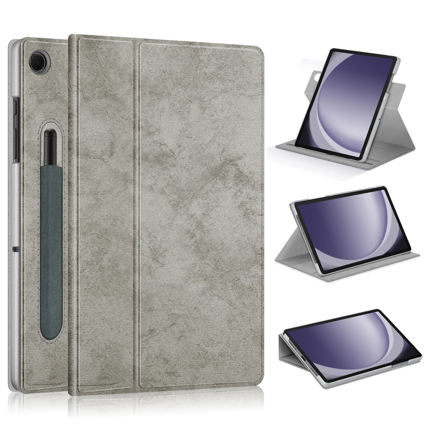 For Samsung Galaxy Tab A9+ SM-X210 SM-X216 SM-X218 Case Leather Tablet Rotary Stand Cover For Samsung Galaxy Tab A9+ SM-X210 SM-X216 SM-X218 Case Leather Tablet Rotary Stand Cover
